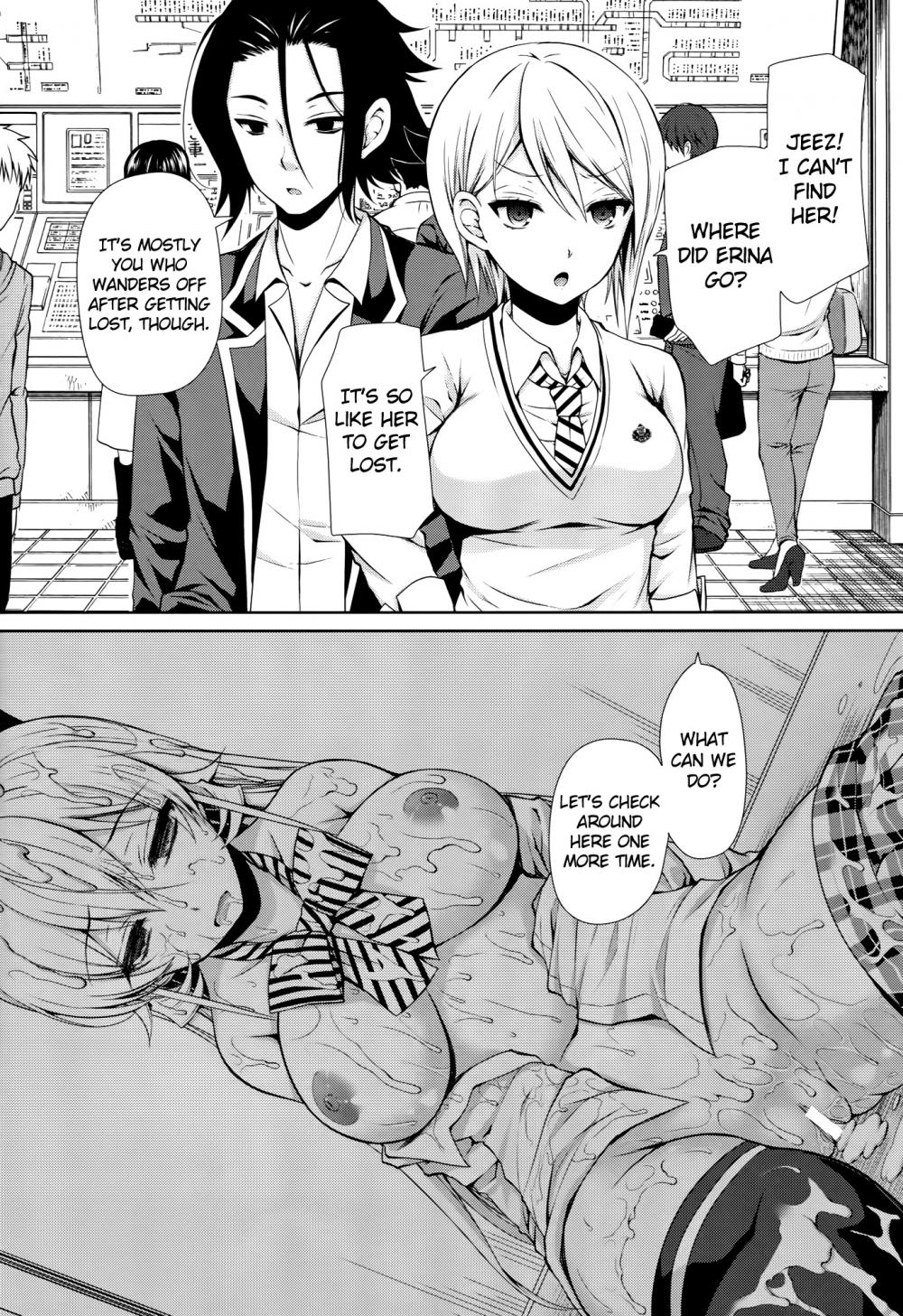 Hentai Manga Comic-Erina-sama Train Molester-Read-23